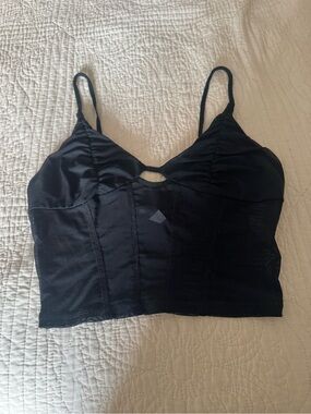 Urban Outfitters Black Corsette with Front Cutout